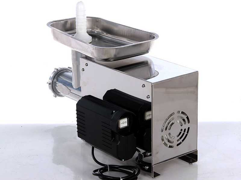 AE-SM 22 Electric Meat Grinder - 1.5 Hp - STAINLESS STEEL shell - 800W motor
