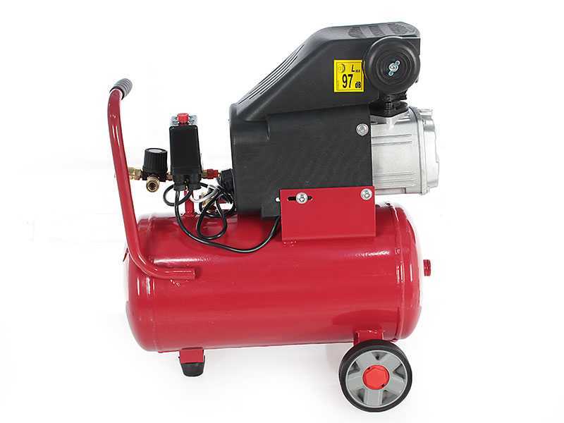 GeoTech AC 24.8.20 - Electric Air Compressor - 24 L air compressor - 2HP motor