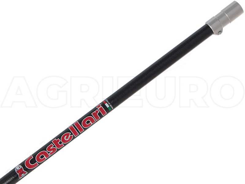 Castellari APF 28 200 PE CARBON Pneumatic Carbon Extension Pole - Fixed 200 cm