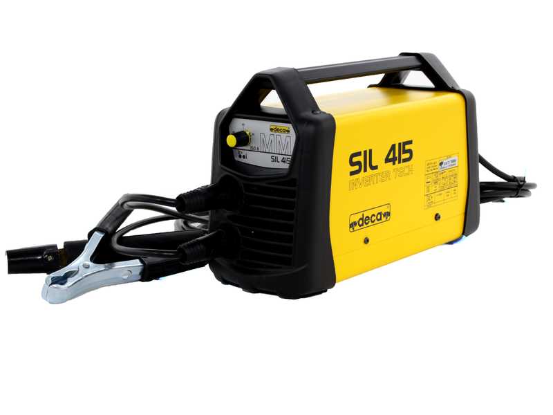 Deca SIL 415 - Inverter Welding Machine (MMA/TIG) + Mask, Direct Current (DC)