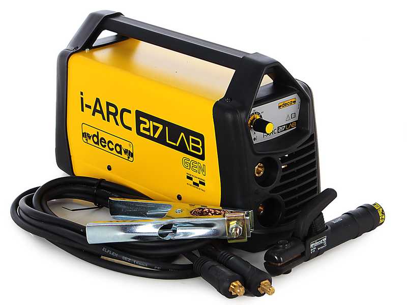 Deca I-ARC 217 GEN - Inverter Welding Machine (MMA) + Case, Direct Current (DC)
