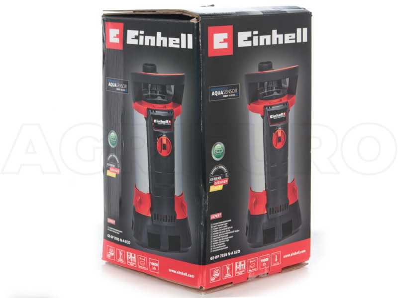 Einhell GE-DP 7935 N-A ECO Electric Submersible Pump for Dirty Water - Aquasensor - 790W