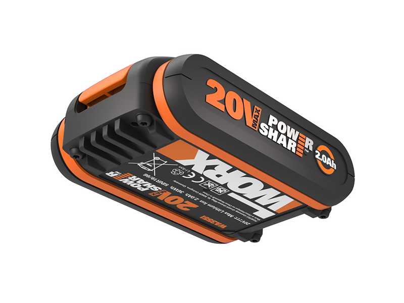 Worx Lithium Battery 2 Ah 20V best deal on AgriEuro