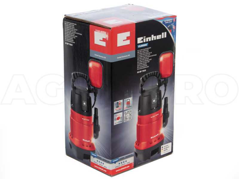 Einhell GC-DP 7835 Electric Submersible Pump for Dirty Water - 780W - 230 V