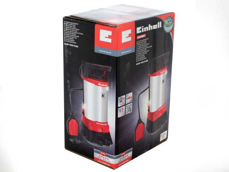 Einhell GE-DP 7935 N ECO Electric Submersible Pump for Dirty Water - 790W stainless steel electric pump