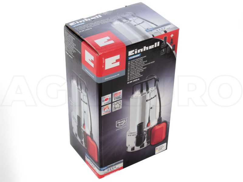 Einhell GC-DP 1020 N Electric Submersible Pump for Dirty Water - stainless steel electric pump - 1000W