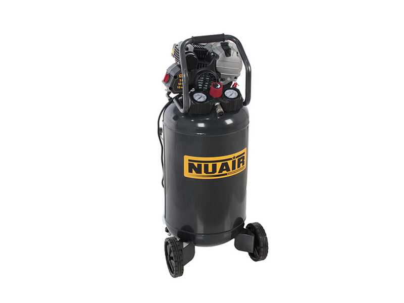 Nuair FU 227/10/50V - Portable Electric Air Compressor - 2HP Motor - 50 L