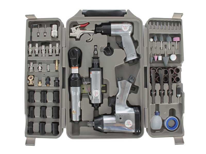 Air compressor store tool kit