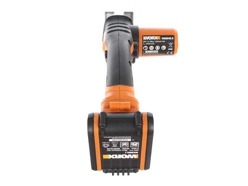 Worx WG894E - Li-ion 20V 2Ah Battery-powered electric Jigsaw