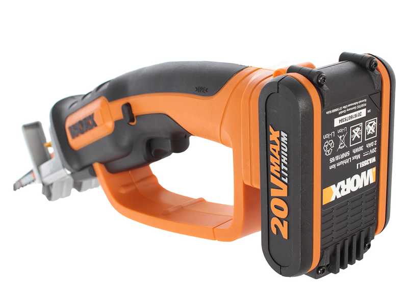 Battery powered shop hacksaw
