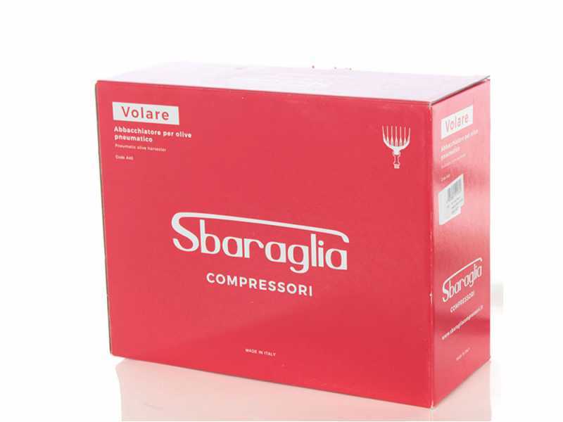 Sbaraglia Volare - Pneumatic Transformable Olive Harvester, Compressed Air Olive Shaker
