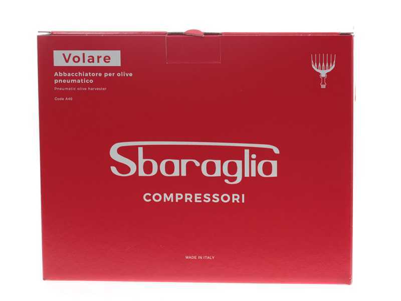 Sbaraglia Volare Turbo - Pneumatic Compressed Air Olive Harvester, Shaker,Olive Shaker