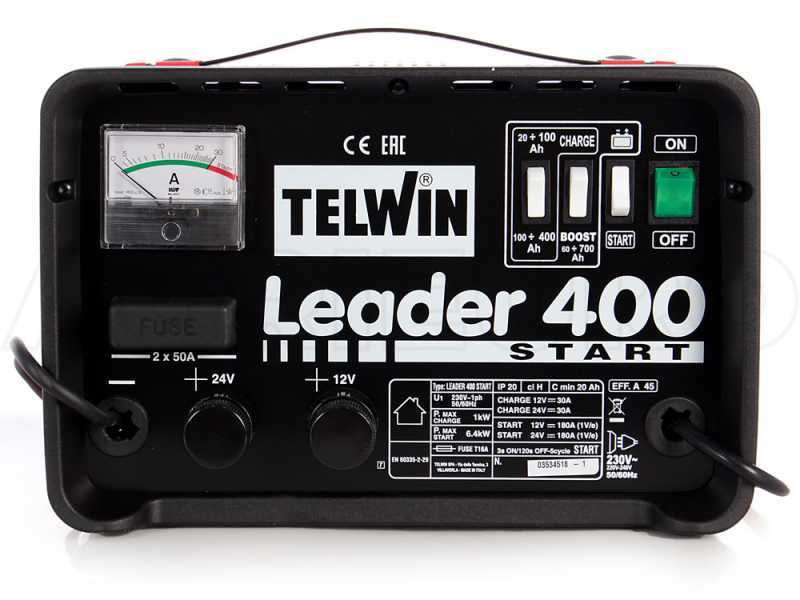 Telwin Leader 400 Battery Charger and Starter , best deal on AgriEuro