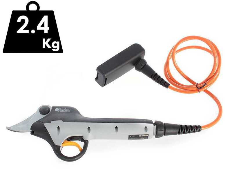 Volpi Kamikaze KV600 Electric Pruning Shears, 4.4Ah Li-ion battery, max &Oslash; 35 mm