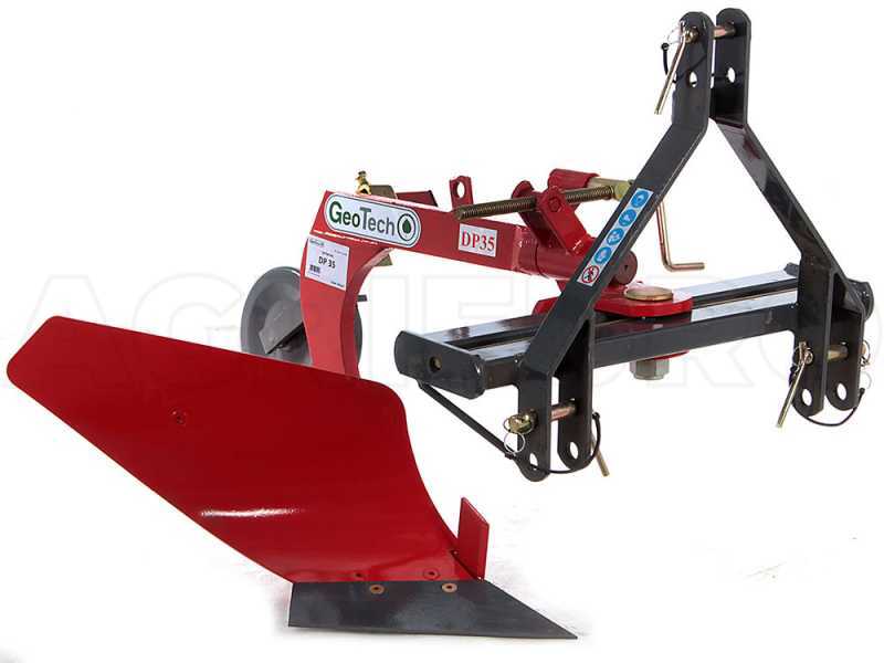 GeoTech DP35 - Tractor-mounted Single Furrow Plough