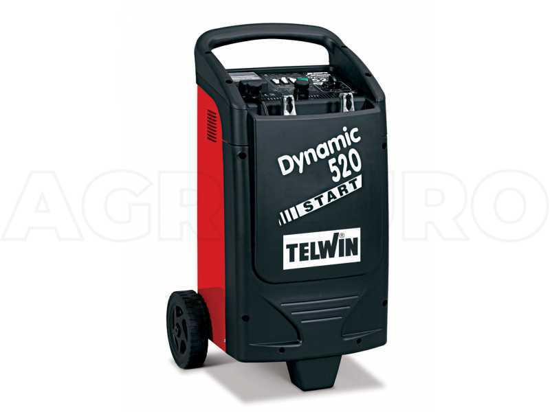 Telwin Dynamic 520 Start Car Battery Charger and Starter - WET/START-STOP 12/24 V batteries
