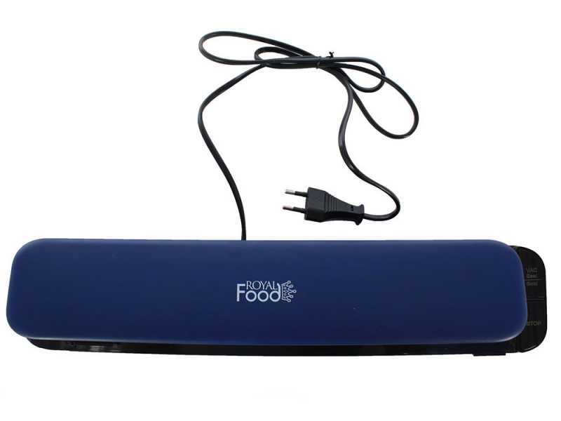 Royal Food VS30E Extra Slim Blue - Vacuum Sealer - 30 cm Sealing Bar