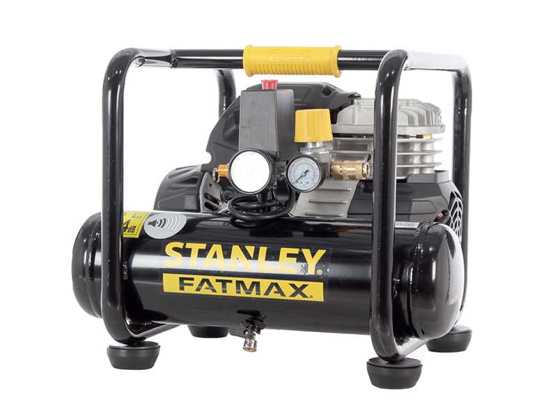 Stanley Vento rollcage OL244/6 PCM - Portable Electric Air Compressor - 1.5 Hp - 24 L Oilless