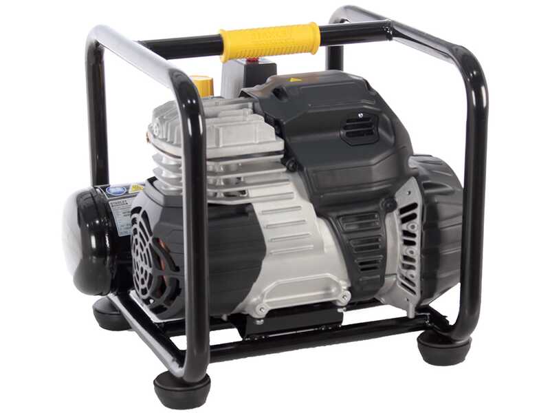 Stanley Vento rollcage OL244/6 PCM - Portable Electric Air Compressor - 1.5 Hp - 24 L Oilless