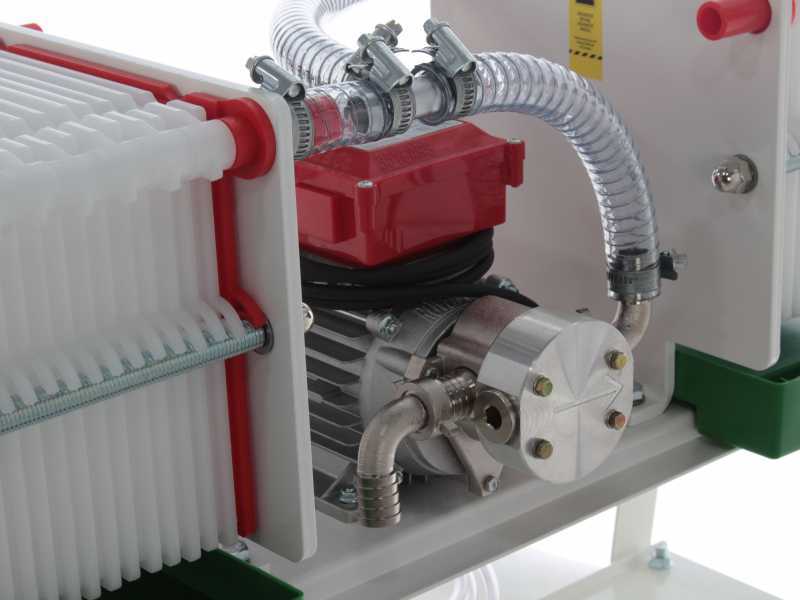 Rover Colombo 36 OIL -  Wheeled Oil Carton Filter- Stainless Steel Pump