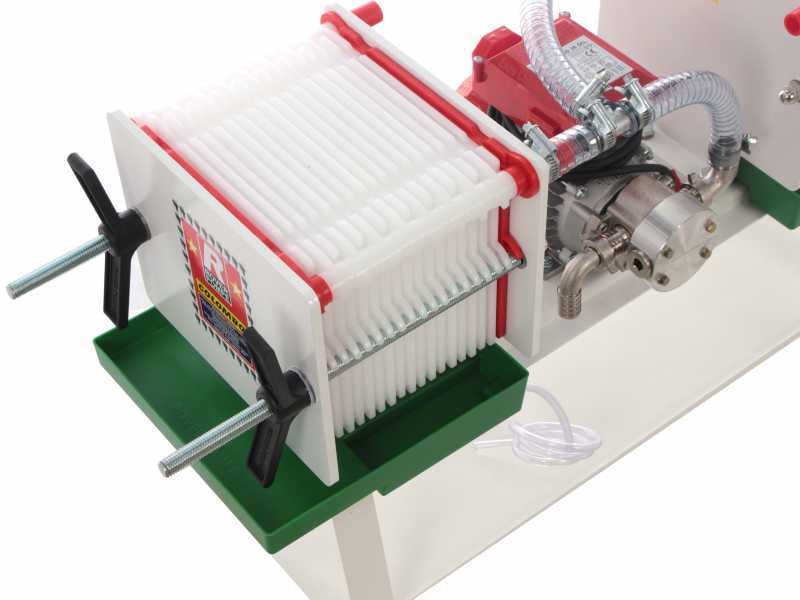 Rover Colombo 36 OIL -  Wheeled Oil Carton Filter- Stainless Steel Pump