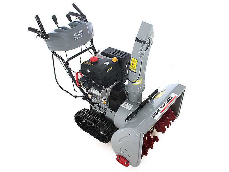 Ama NPS 1370C - Petrol Snowplough - Tracked - Loncin LC185FDS