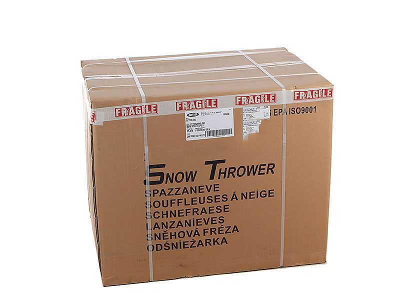 Ama NPS 1370C - Petrol Snowplough - Tracked - Loncin LC185FDS