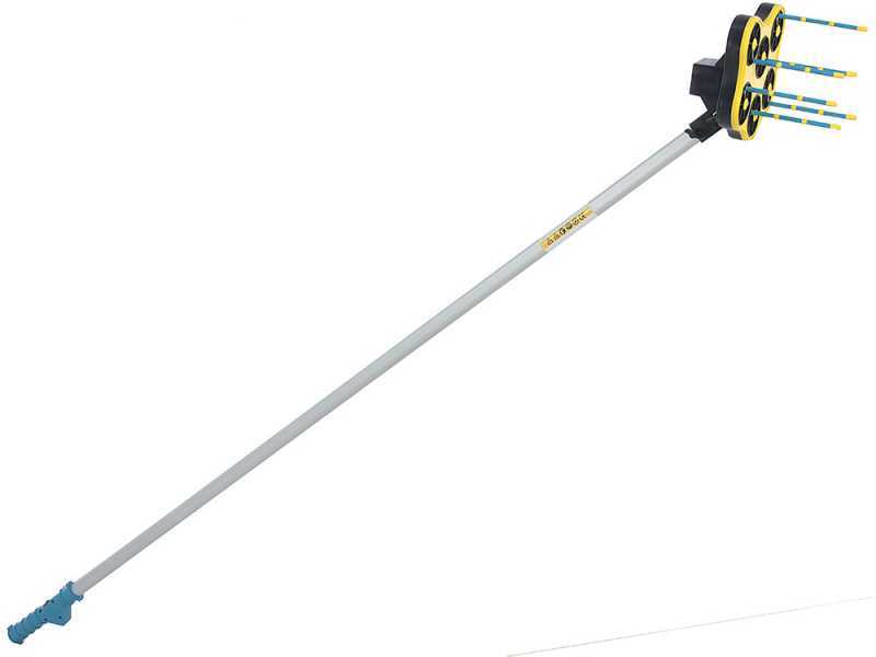 RagnOlive Light Electric Battery-powered Olive Harvester - Olive Hhaker on Pole + Extension