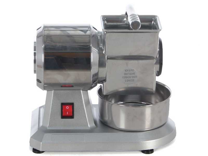 Basic Silver Electric Table-top Grater - Die-cast Aluminium  - 250W 