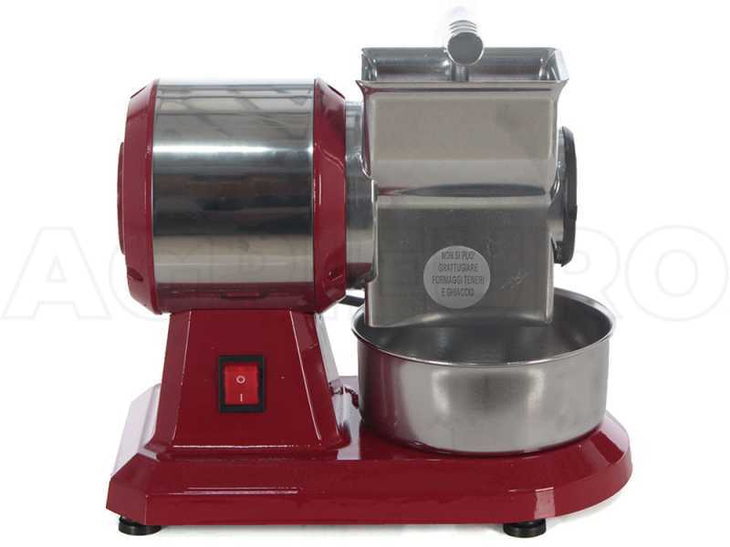 Basic Red Vintage Electric Table-top Grater - Die-cast Aluminium - 350W 