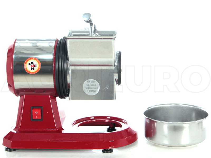 Basic Red Vintage Electric Table-top Grater - Die-cast Aluminium - 350W 