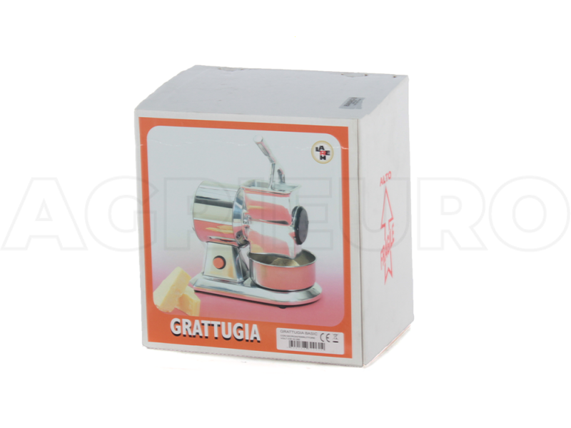 Basic Red Vintage Electric Table-top Grater - Die-cast Aluminium - 350W 