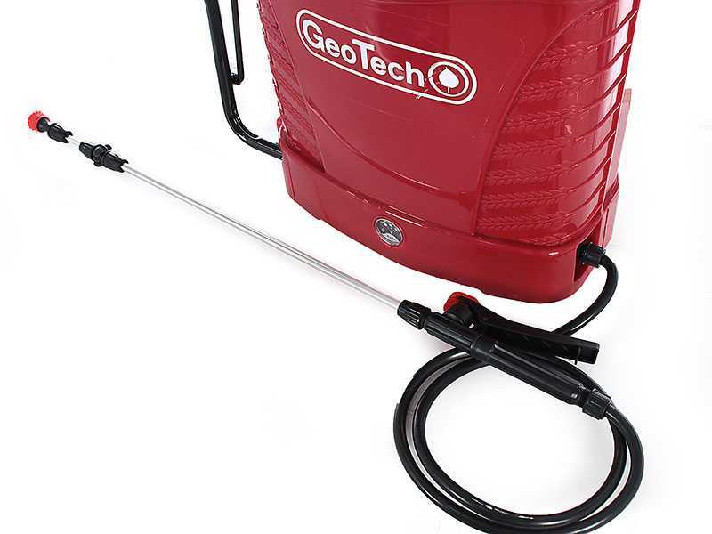 GeoTech KF-18C-2 - Hand-operated Backpack Sprayer Pump - Battery-powered -18L