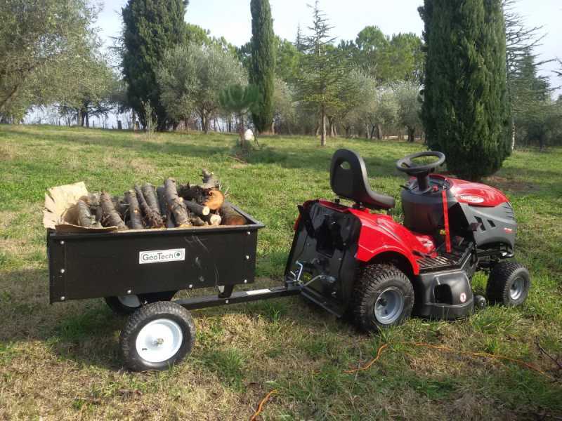 Troy Bilt Bronco 92T-R Riding-on Mower - Hydrostatic Transmission - Grass Collector