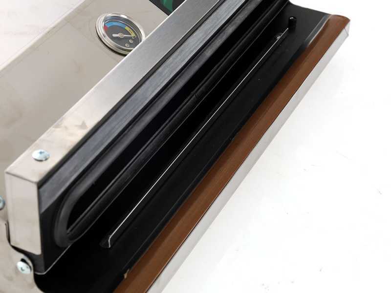 MINI Euro 360 INOX Vacuum Sealer + Vacuum Gauge - 37 cm Sealing Bar
