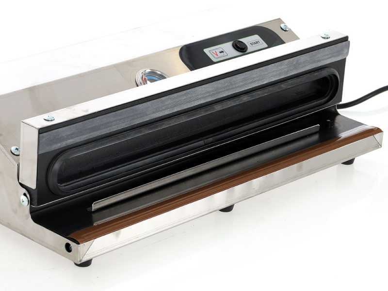 BIG Euro 460 INOX Vacuum Sealer + Vacuum Gauge - 37 cm Sealing Bar