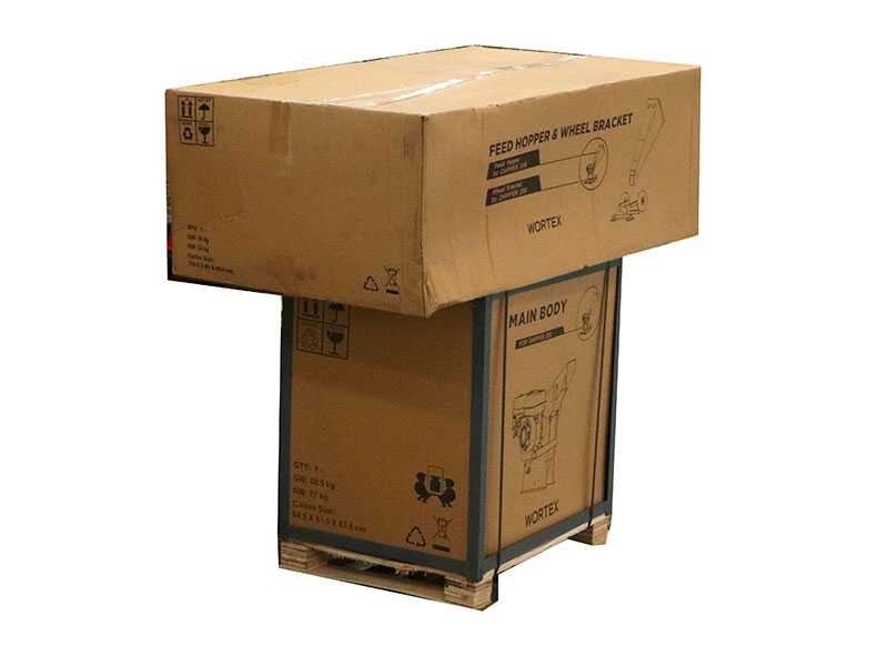Wortex T200 H - Petrol garden shredder - Honda GX 200 engine
