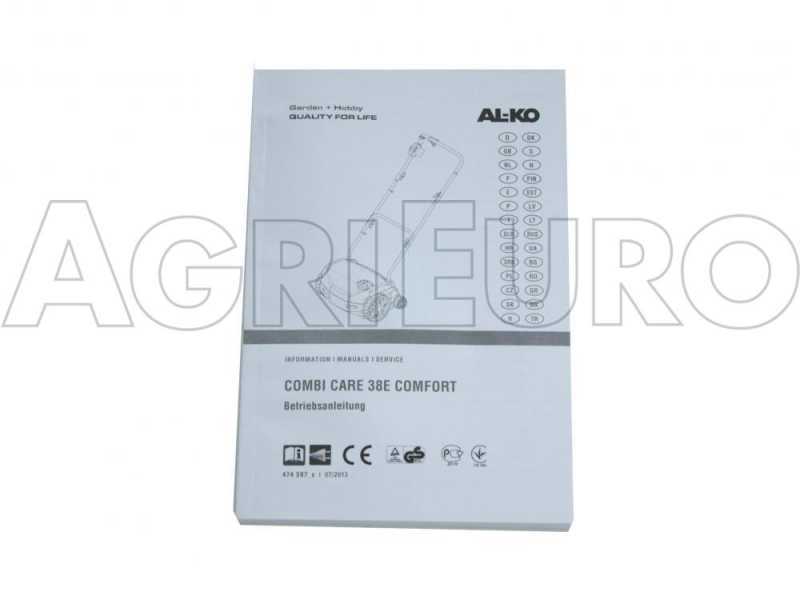 AL-KO Combi Care 38 E - Electric Lawn Scarifier 1300 W