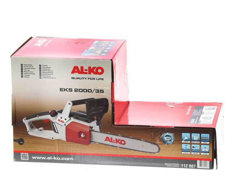 AL-KO EKS 2000/35 - 2000 W Electric Chainsaw - 35 cm Blade