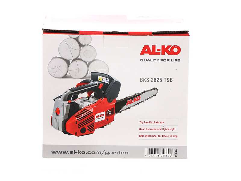 AL-KO BKS 2625 TSB - Petrol Pruning Chainsaw - 25 cm Carving Blade