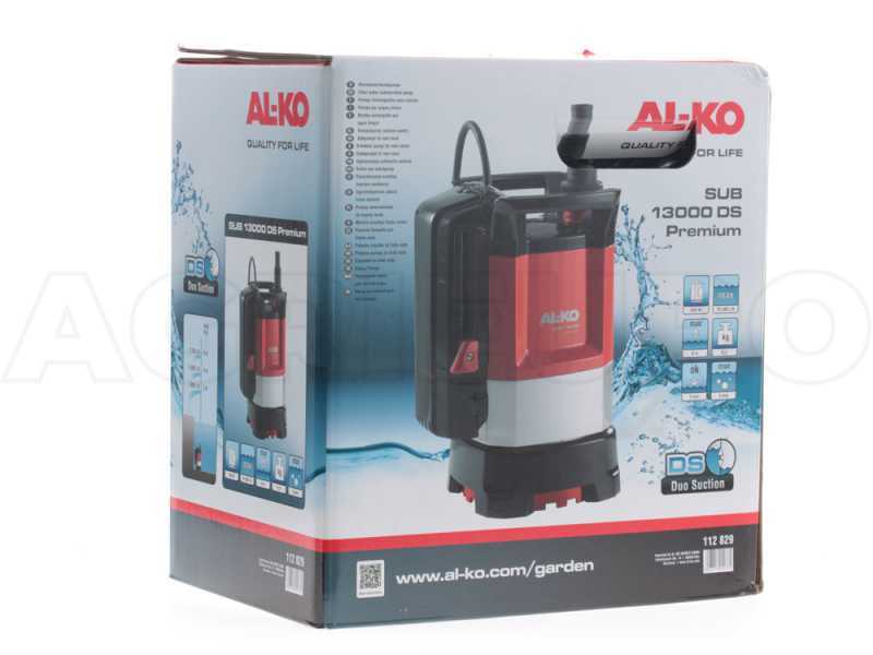 AL-KO SUB 13000 DS Premium Electric Submersible Pump for Clean Water - Integrated level switch