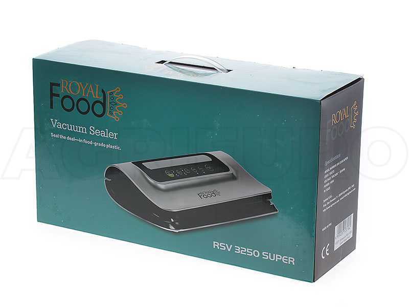Royal Food RSV 3250 Super - Vacuum Sealer - 30 cm Sealing Bar