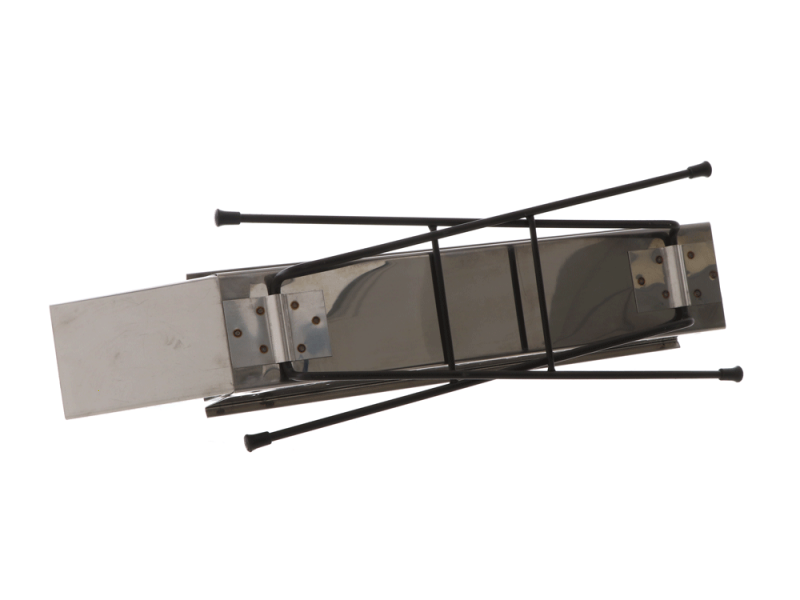 Cruccolini Stainless Steel 50 cm - Artisanal charcoal roaster