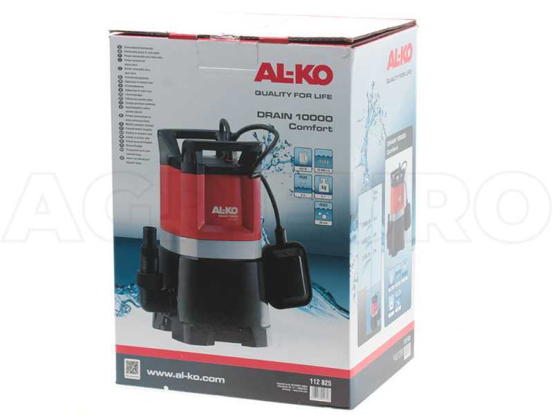 AL-KO DRAIN 10000 Comfort 650 W Electric Submersible Pump for Dirty Water - 38-25 fitting