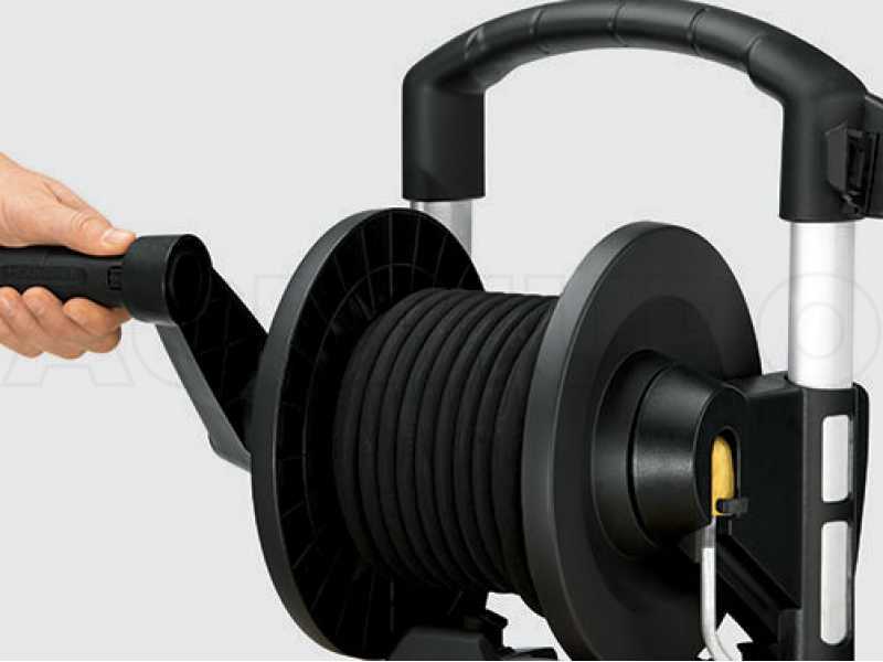 Karcher Pro HDS 5/11 UX Vertical Hot Water Pressure Washer, 230V - Brass pump - Hose reel