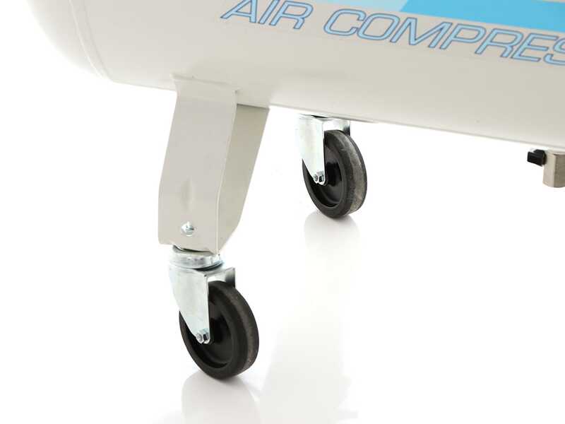 FIAC Silent AB90/360M - Single-phase electric belt-driven air compressor - 3 HP motor - 90 lt.