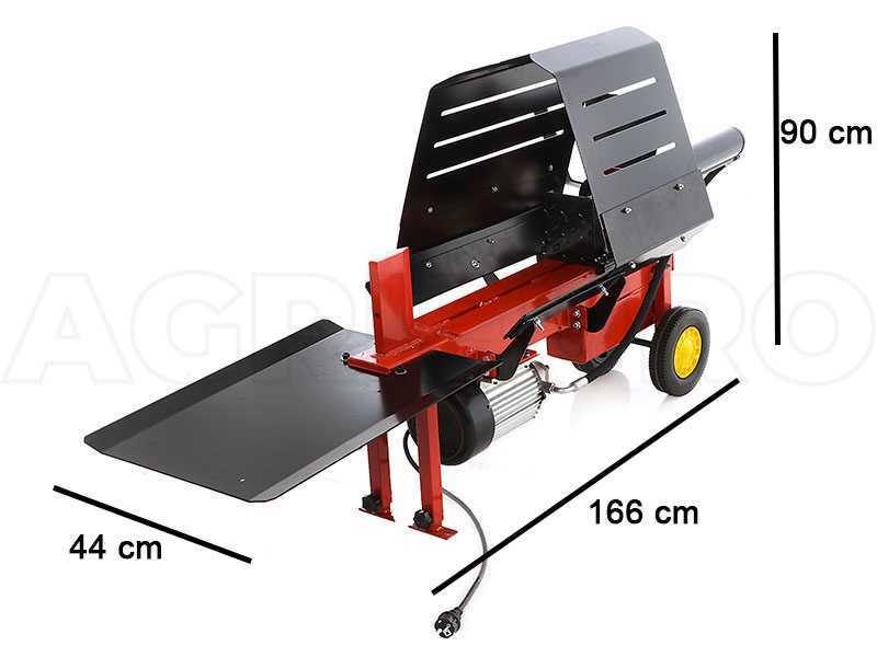GeoTech LSP9 HE EVO - Electric Log Splitter - Horizontal - 230V