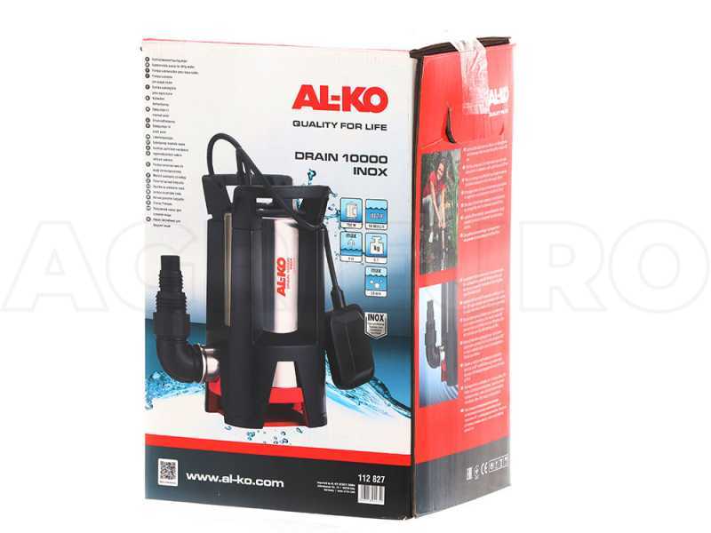 AL-KO DRAIN 10000 INOX 750W Electric Submersible Pump for dirty water - 38-25 joint