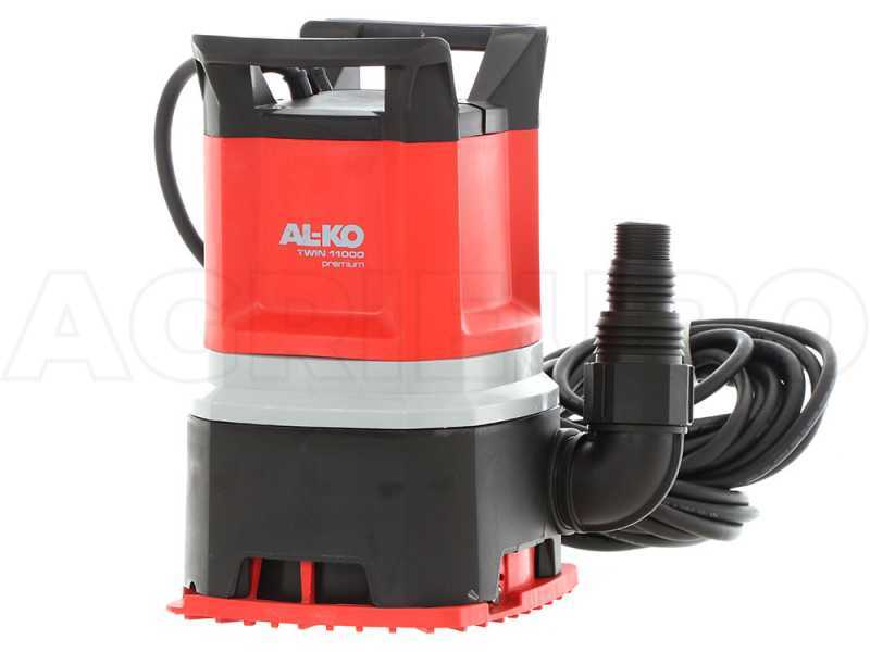 AL-KO TWIN 11000 Premium Electric Submersible Pump for Clean/Dirty Water - 750W