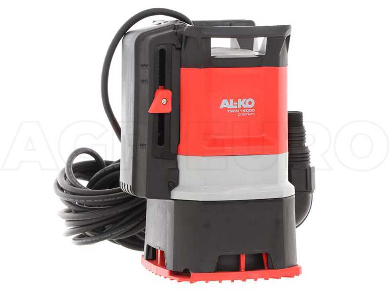 AL-KO TWIN 14000 Premium Electric Submersible Pump for Clean and Dirty Water - 950W
